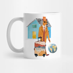 dog traveler Mug